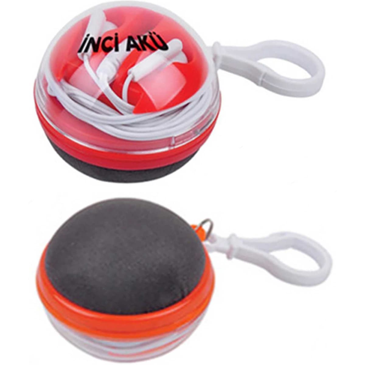 Earbuds in Case with Screen Cleaner