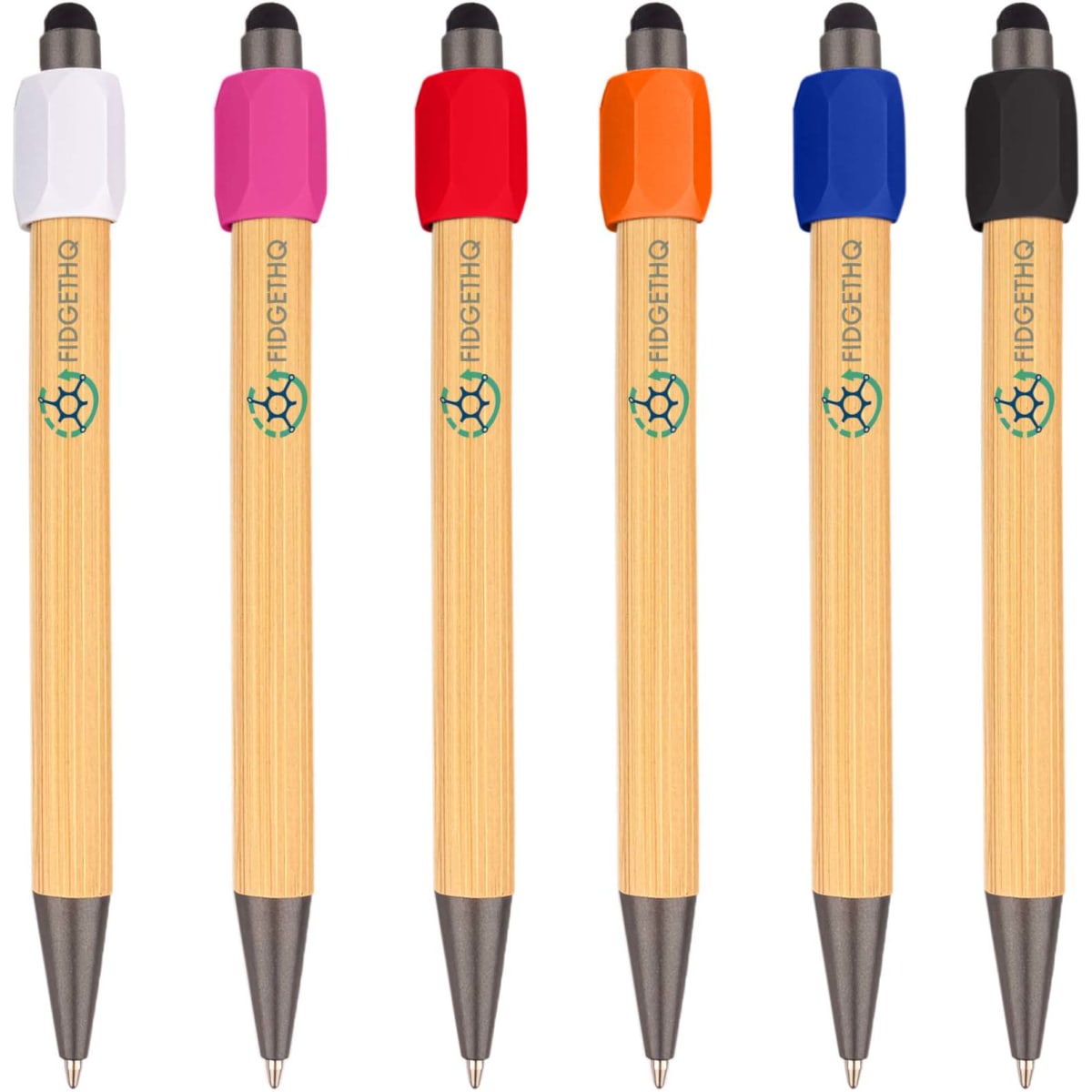 Fidget Spinner Bamboo Stylus Pen