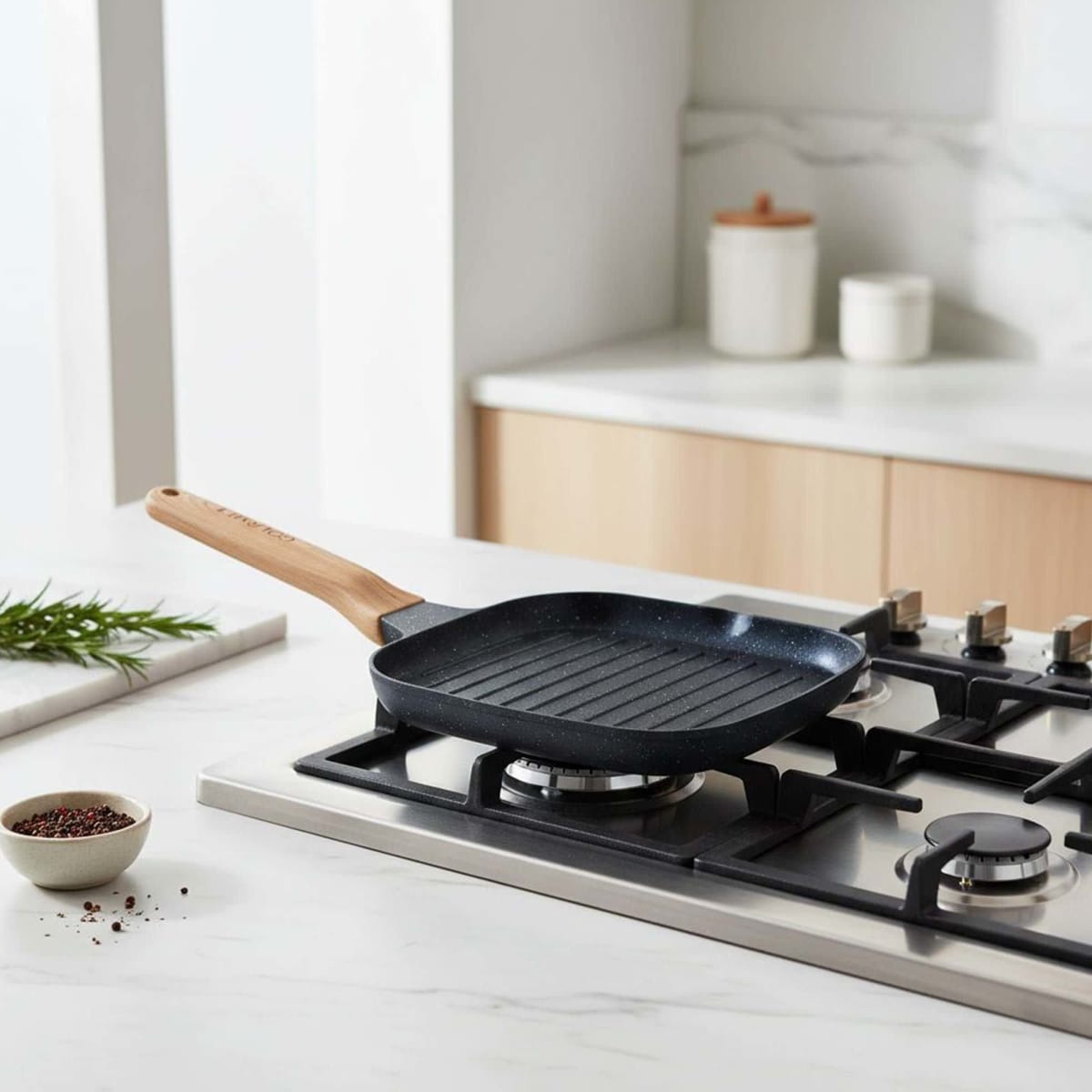 Gourmet Non-Stick Square Grill Pan