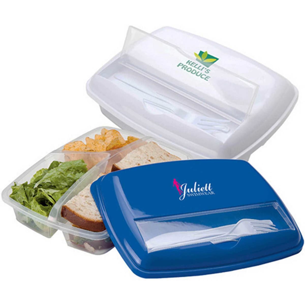3 Section Lunch Box