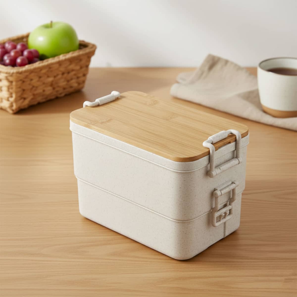 Bamboo Stack & Go Lunch Box