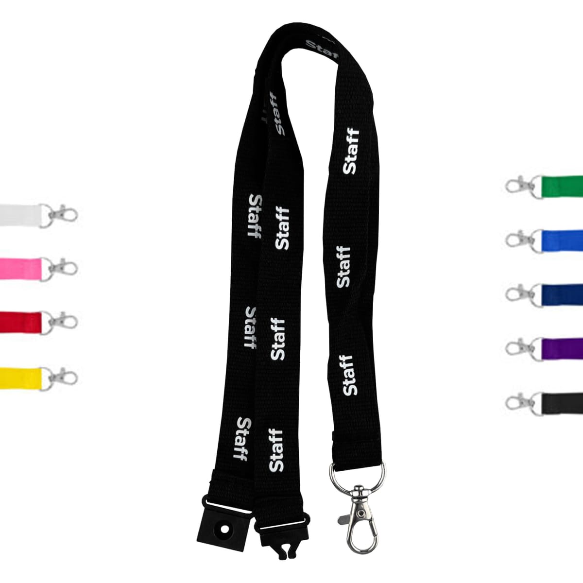 A drink bottle set featuring one white and one black bottle, each with a logo on the front.