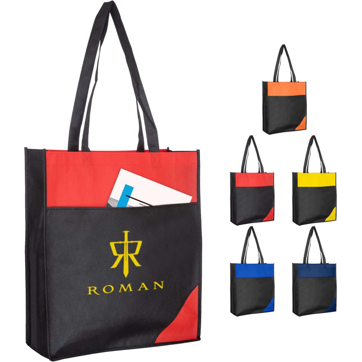 Non Woven Bag with Mix Colour