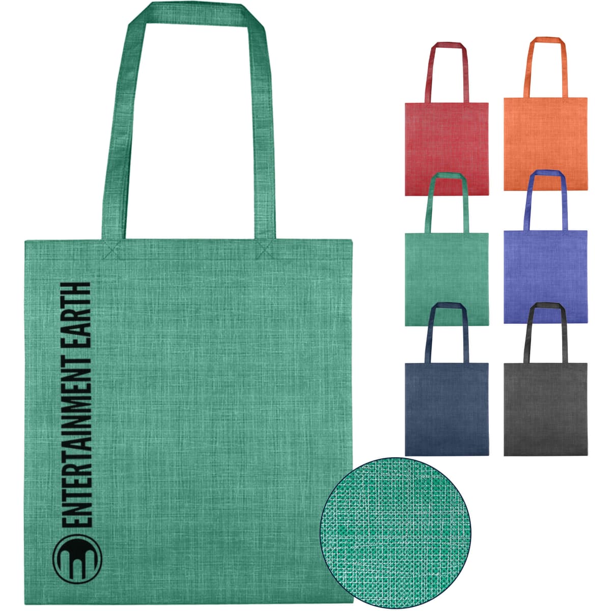 Silver Line Patterned Non Woven Bag