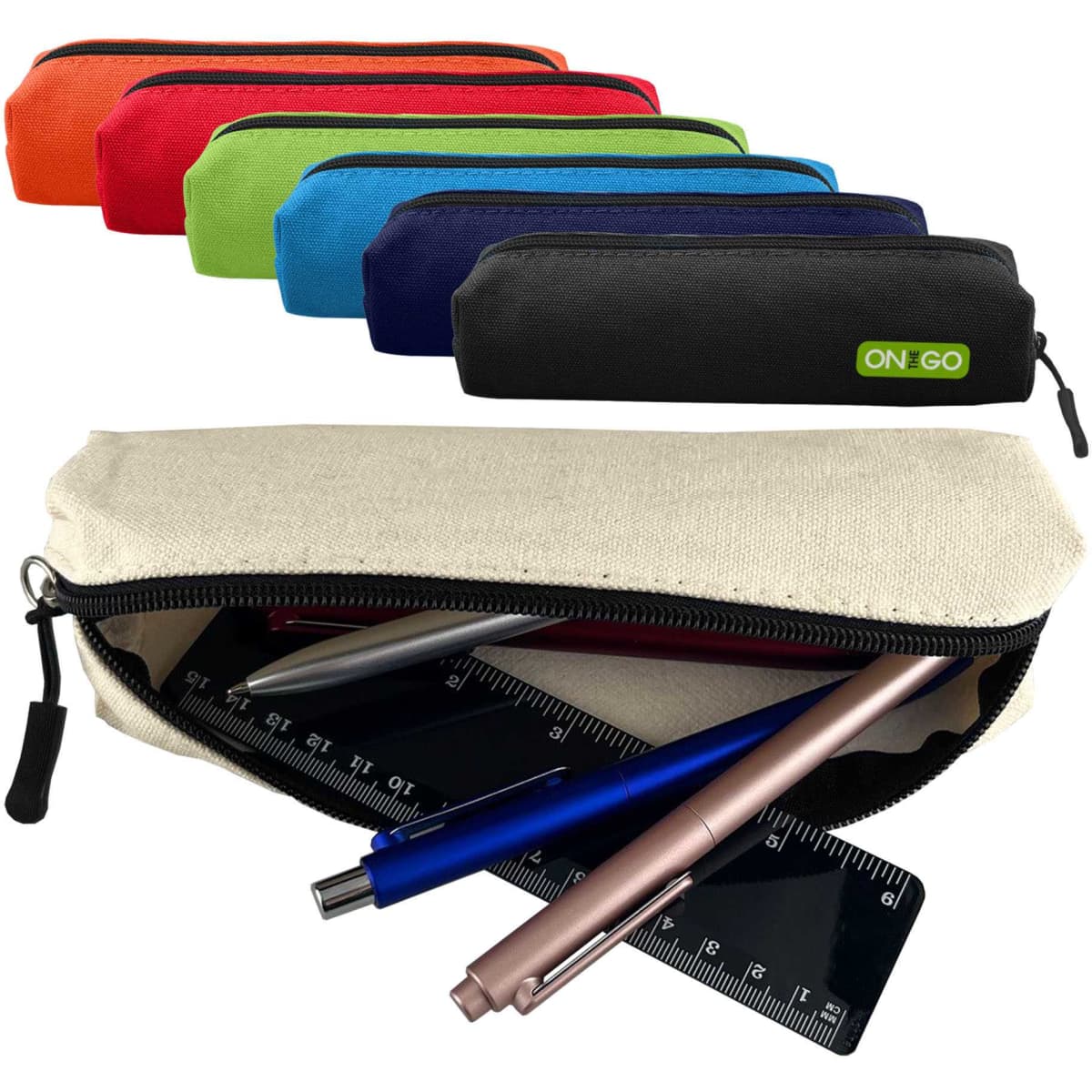 Canvas Tube Pencil Case