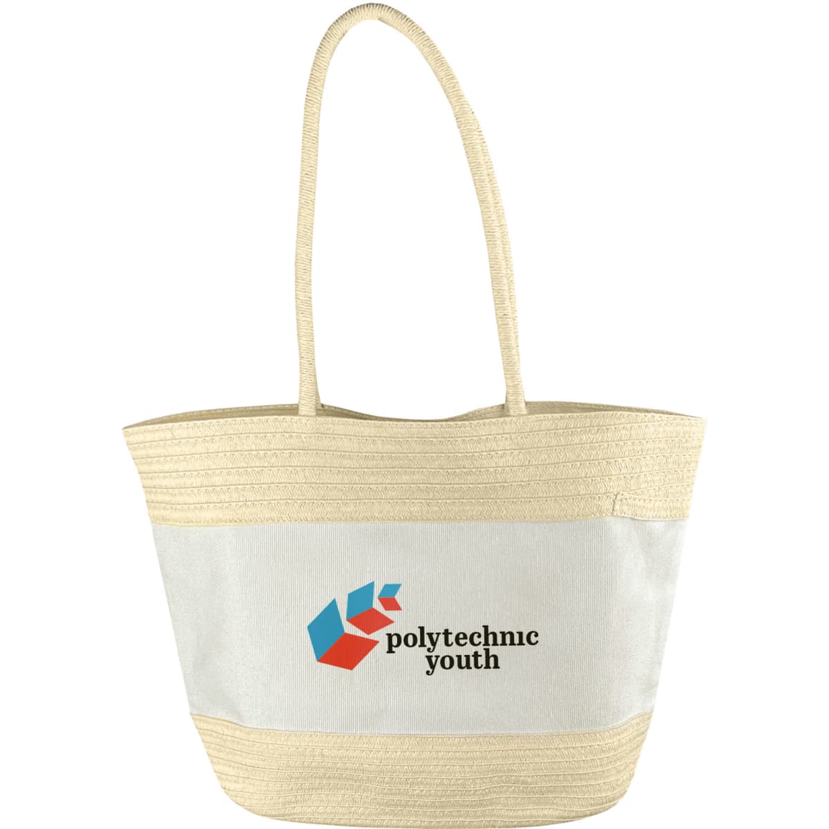 Patterned Paper Tote Bag