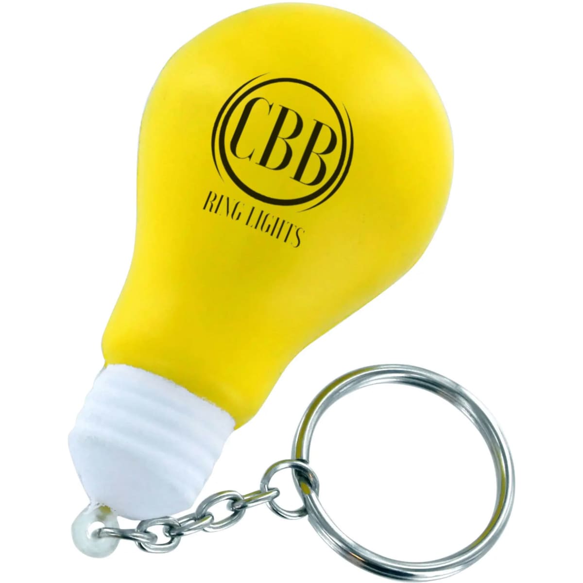 Stress Lighting Blub Key Ring