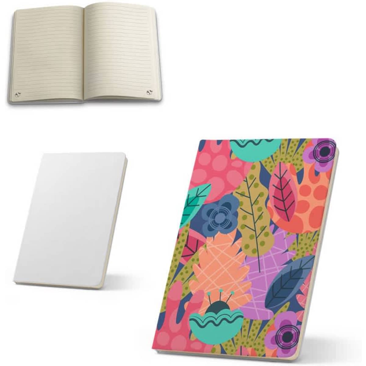 Anne Sub A6 – A6 notebook with a hardback cover, ideal for sublimation printing