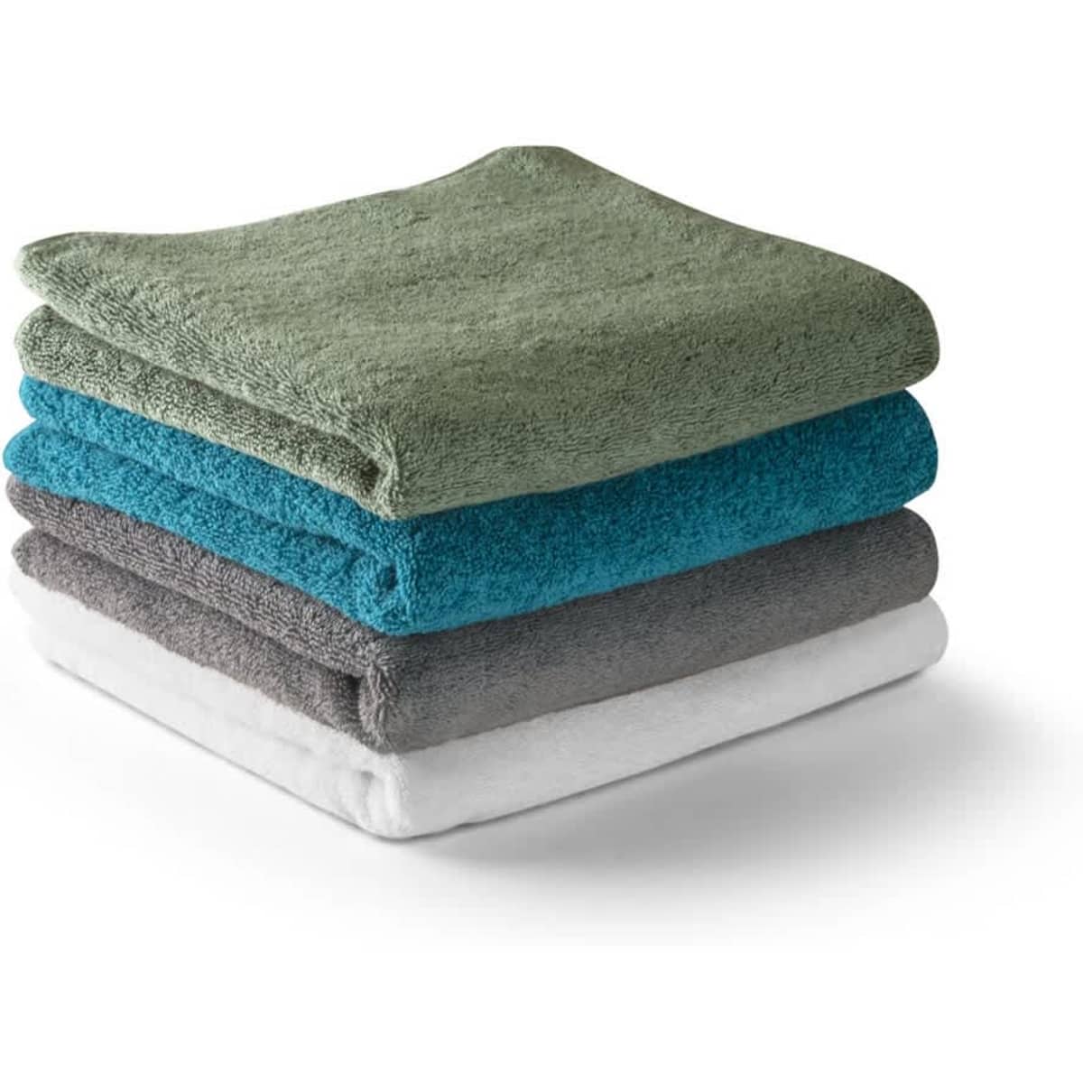 Bardem L – Bath towel (500 g/m²) in cotton (82%) and recycled cotton (18%)