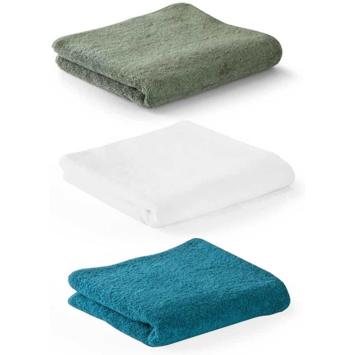 Bardem M – Face towel (500 g/m²) in cotton (82%) and recycled cotton (18%)