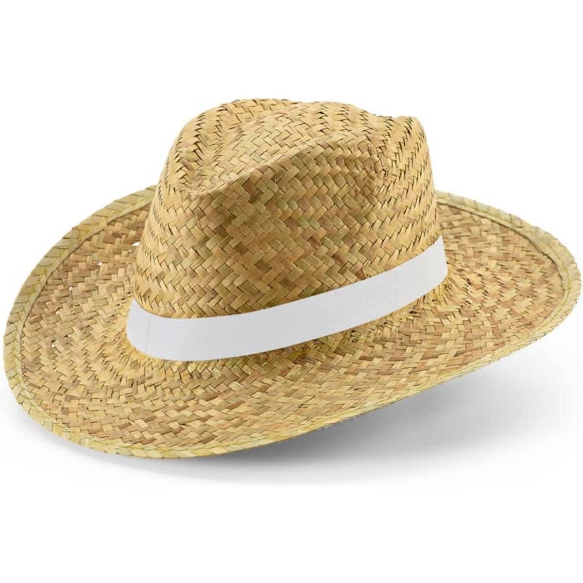 Jean Rib – Natural straw hat with sublimated elastic band
