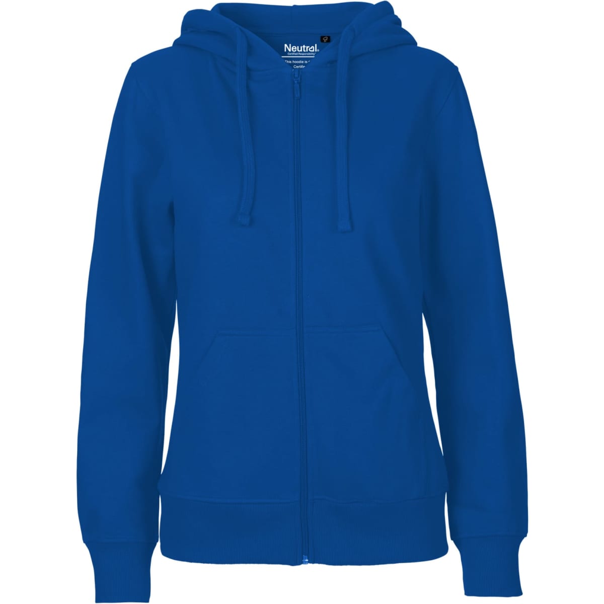 Neutral Ladies Hoodie w. Zip