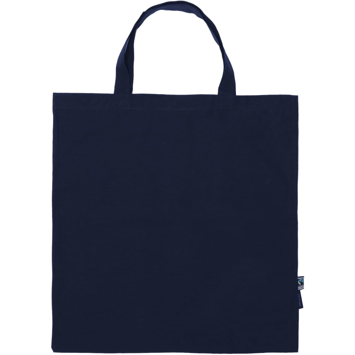 Neutral Shopping Bag w. Short Handles