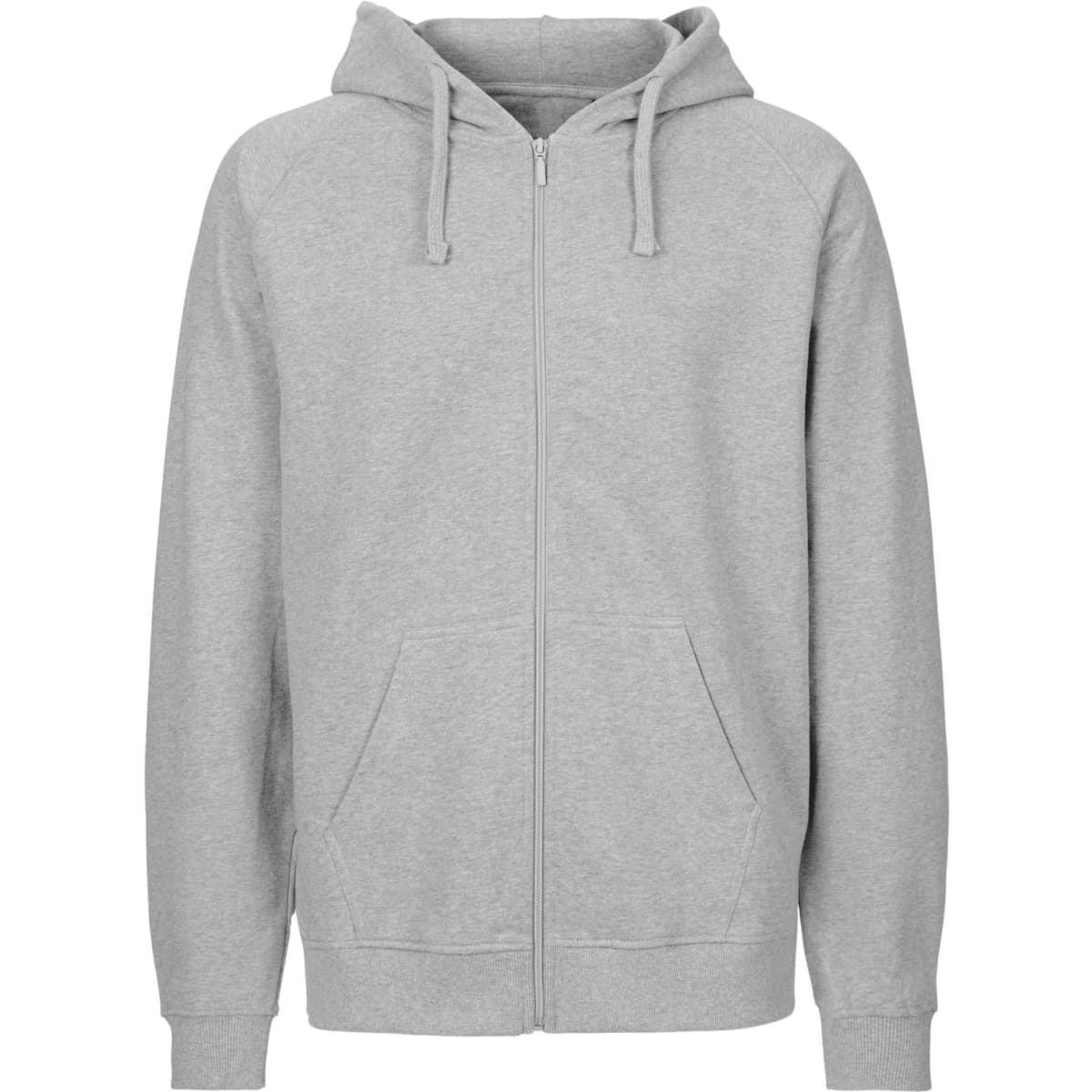 Unisex Tiger Cotton Hoodie w. Zip
