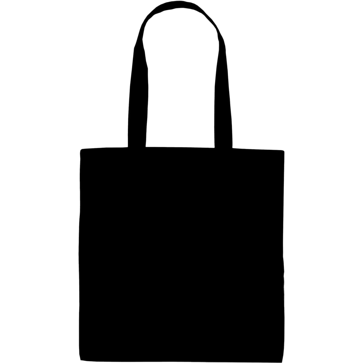 Tiger Cotton Shopping Bag w. Long Handles