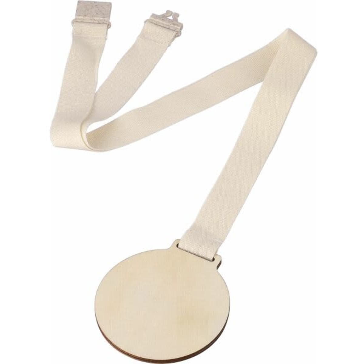 Basswood medal Koa