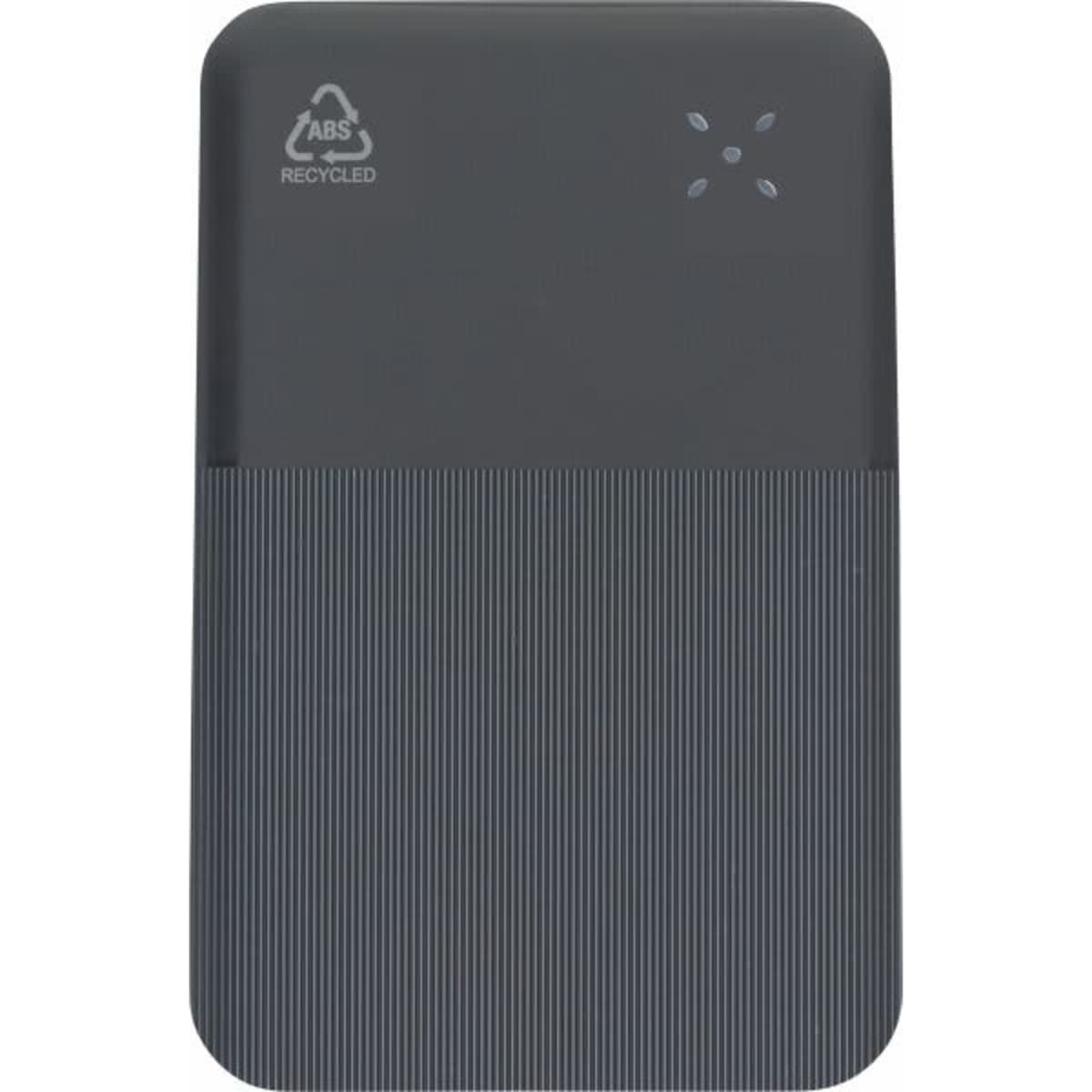 Recycled ABS powerbank Tavi