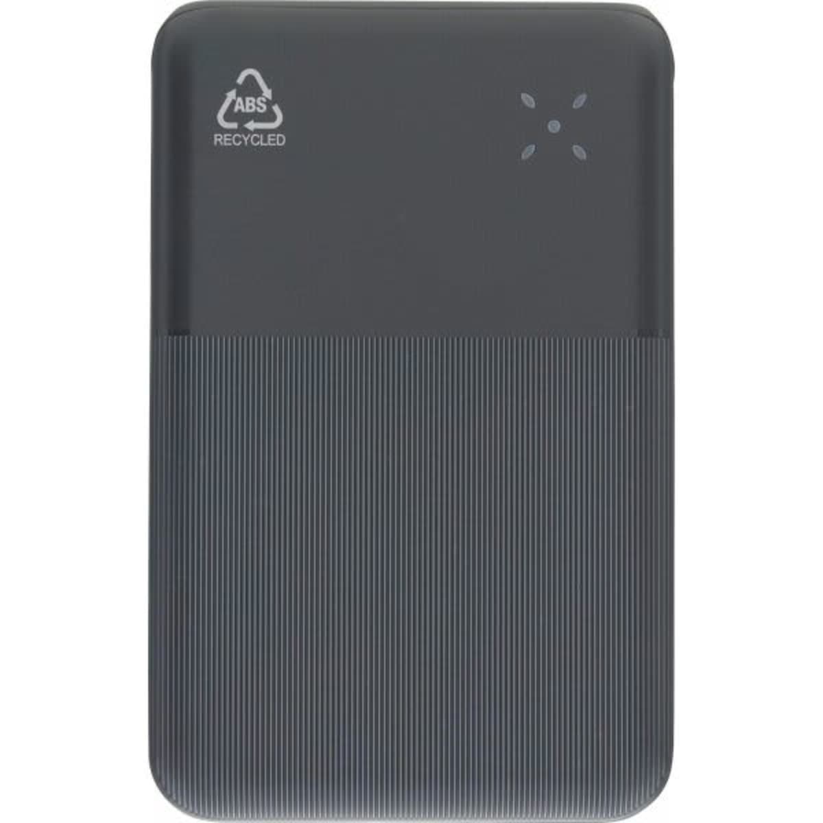 Recycled ABS powerbank Rayen
