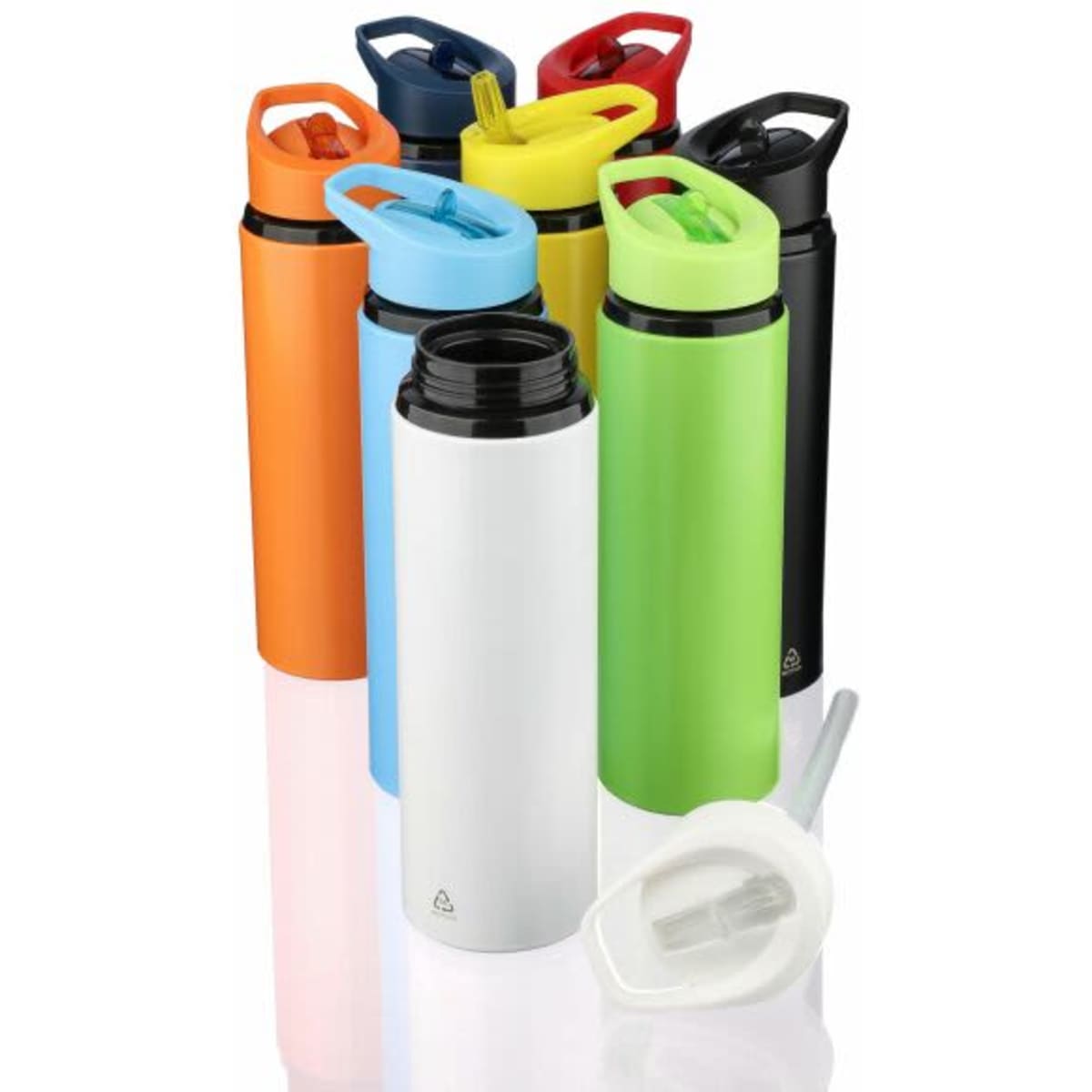 Recycled stainless steel drinking bottle (500 ml) Zeno