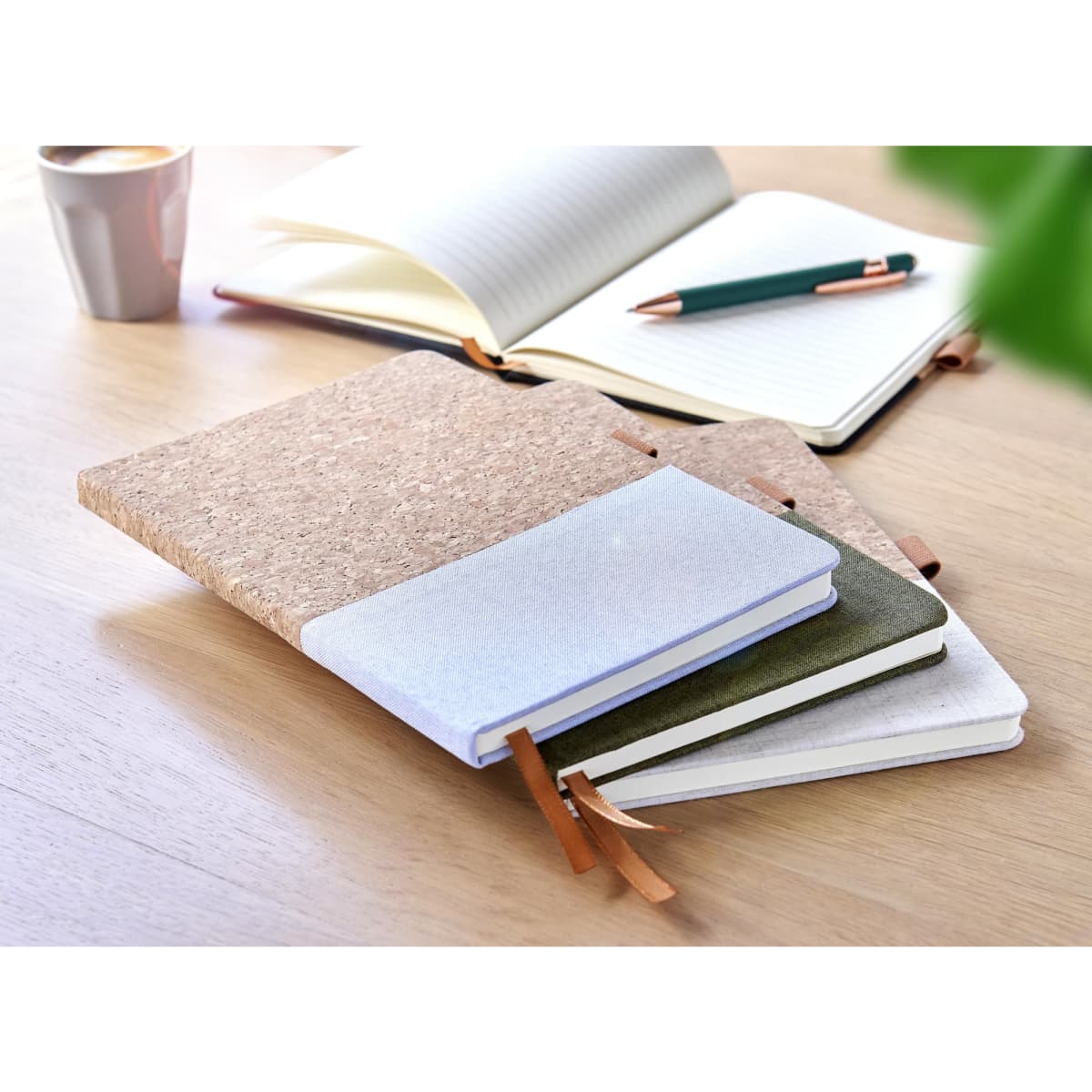 Cork and cotton notebook Trevor