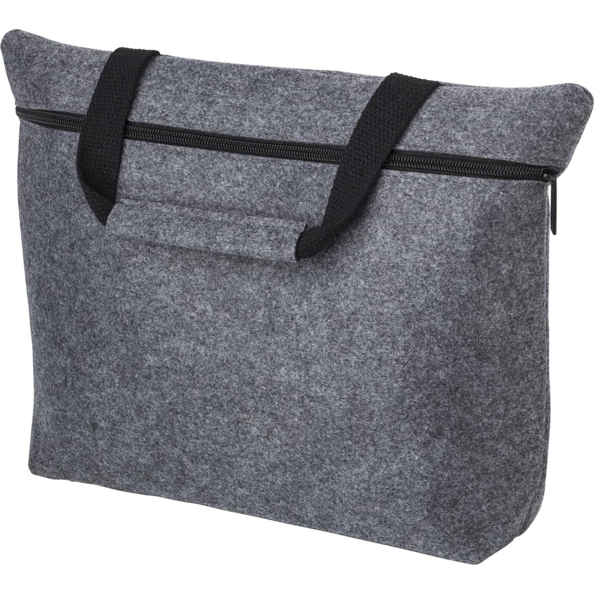 RPET felt document bag Scarlett