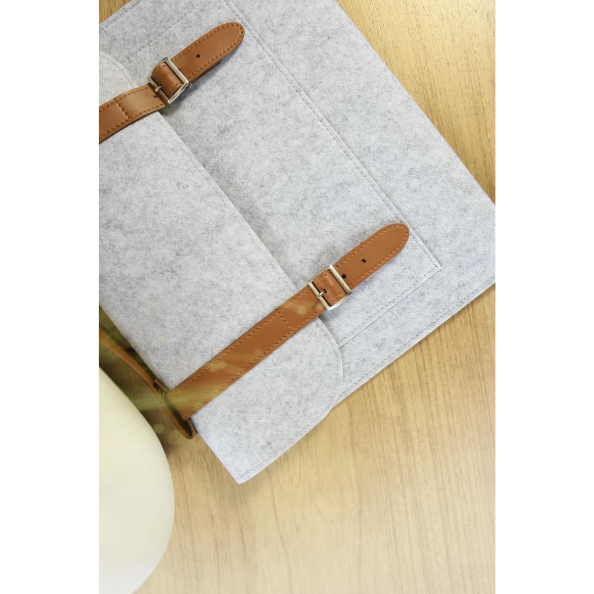 RPET felt document bag Amelia
