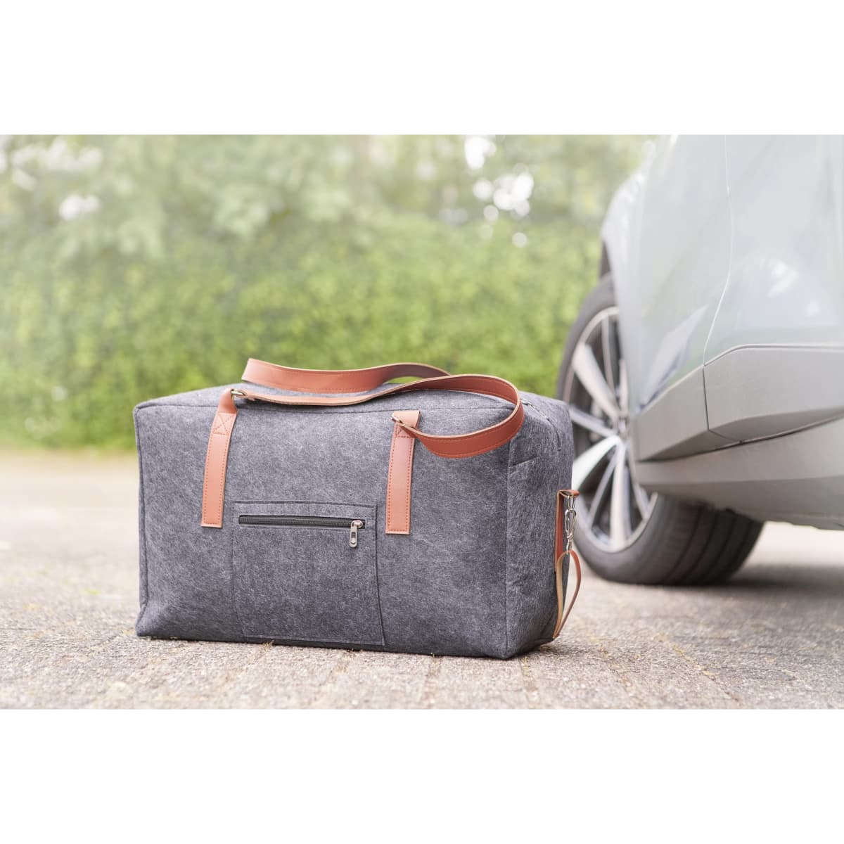 RPET felt travel bag Natalie