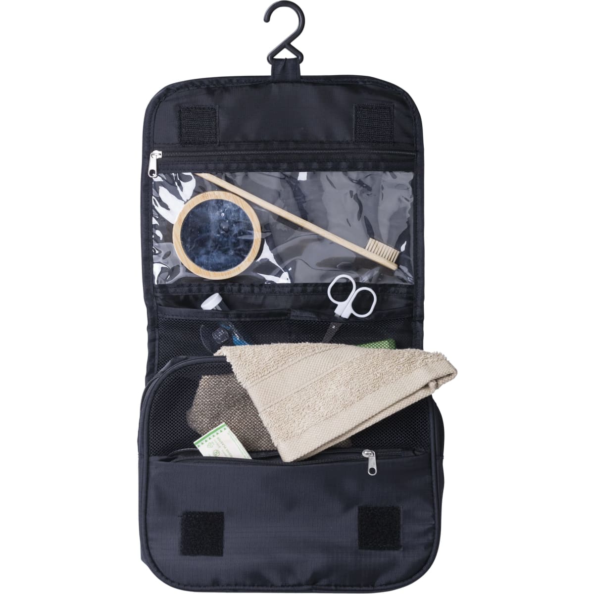 Polyester (210D) travel toiletry bag Merrick