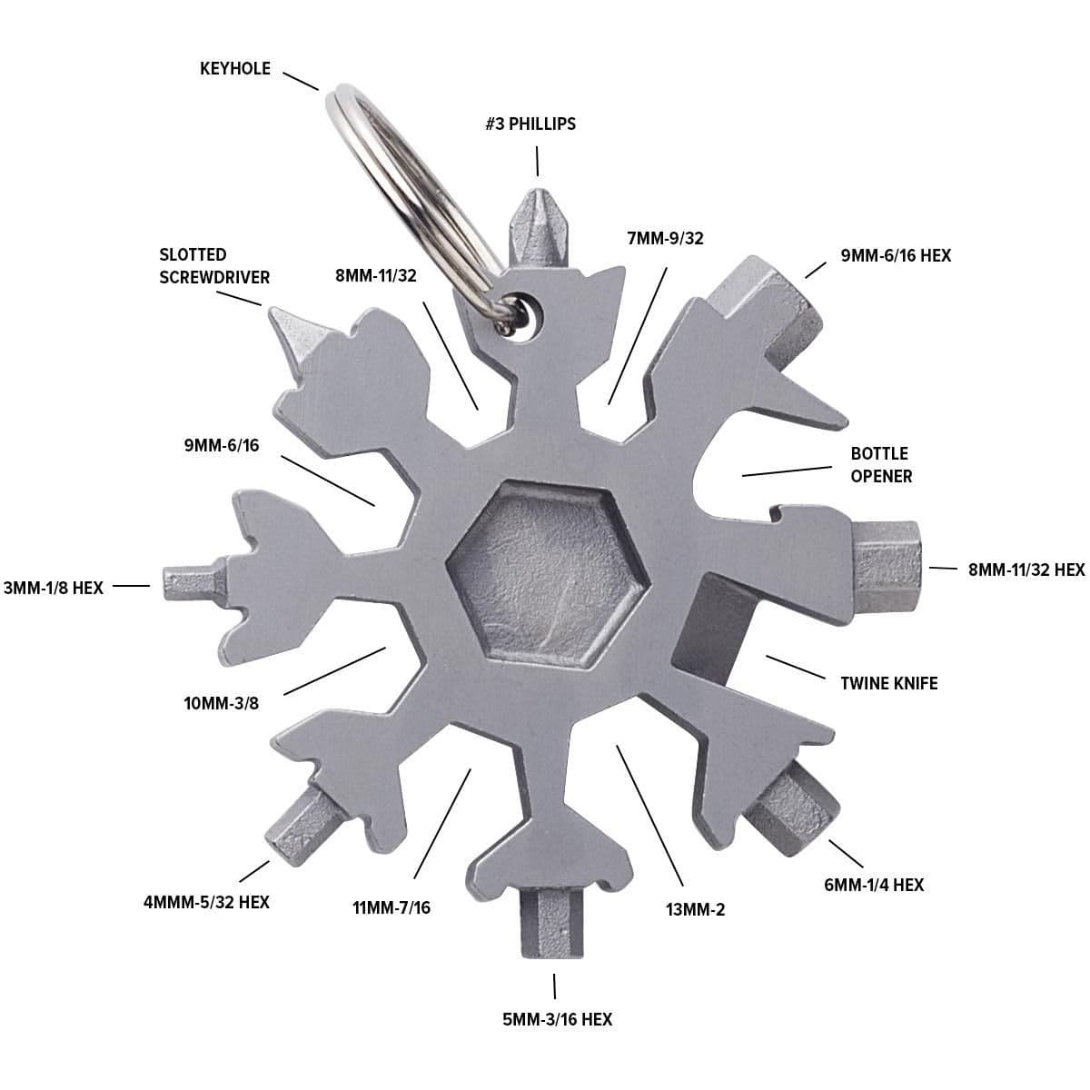Stainless steel multi-tool Abel