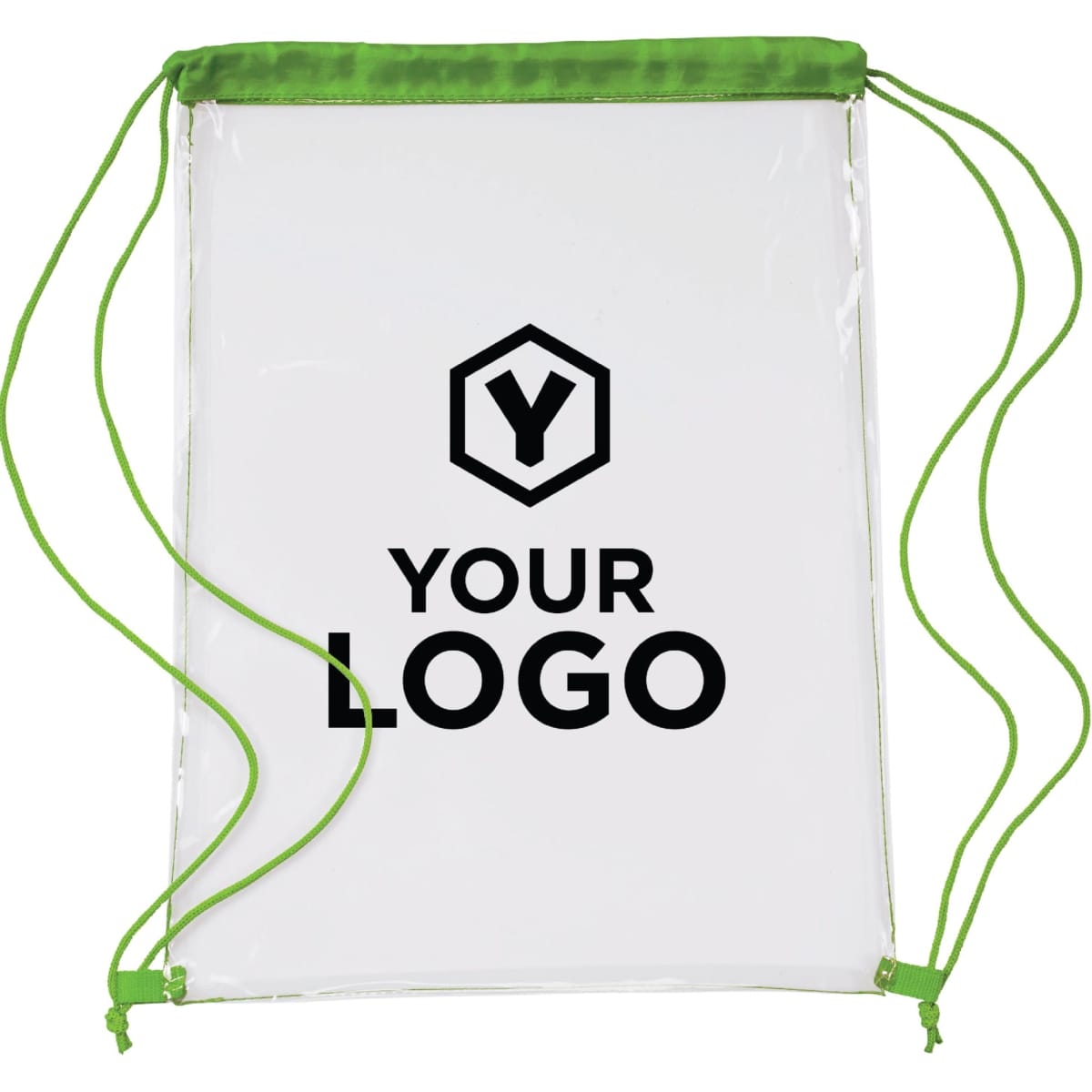 PVC drawstring backpack