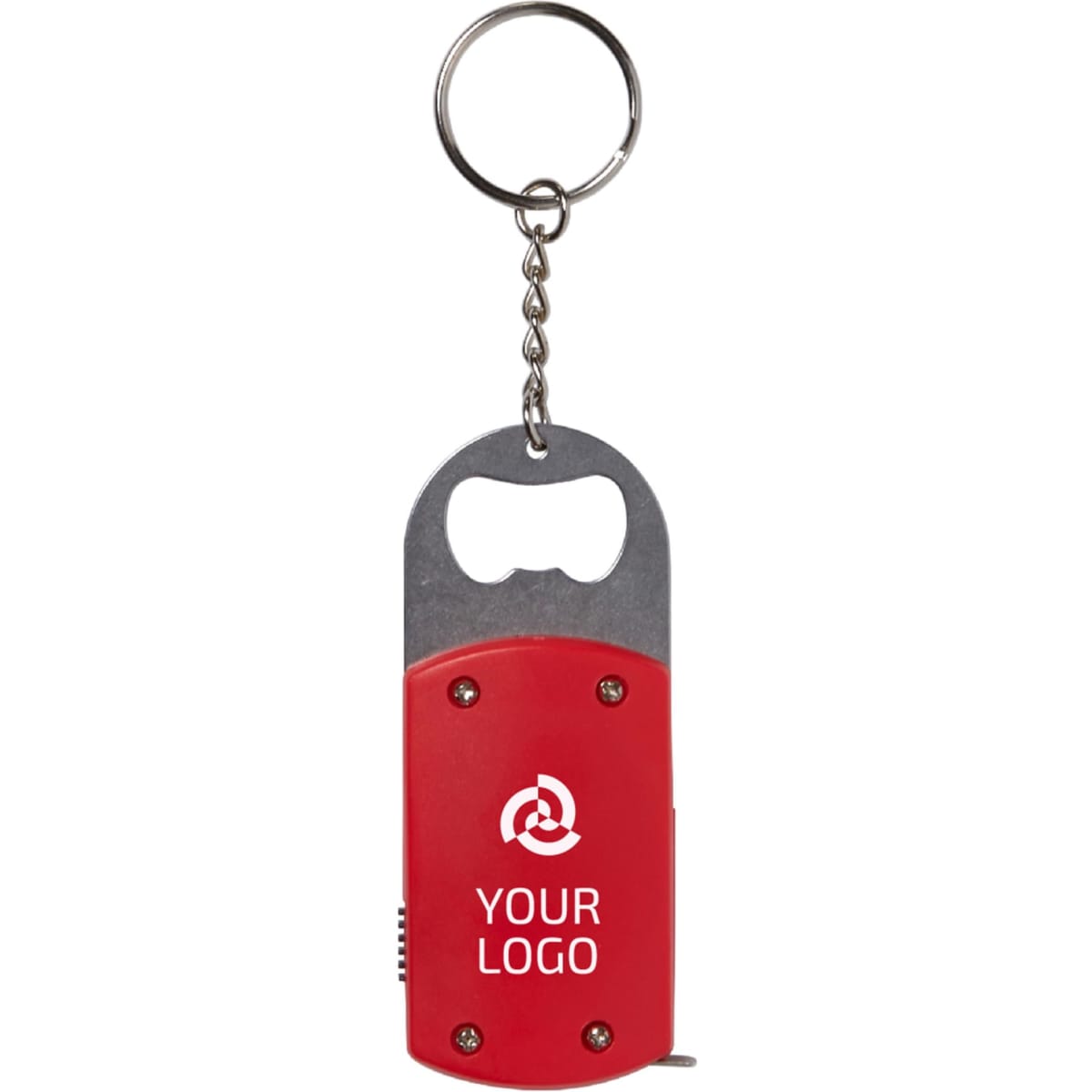 ABS key holder with bottle opener