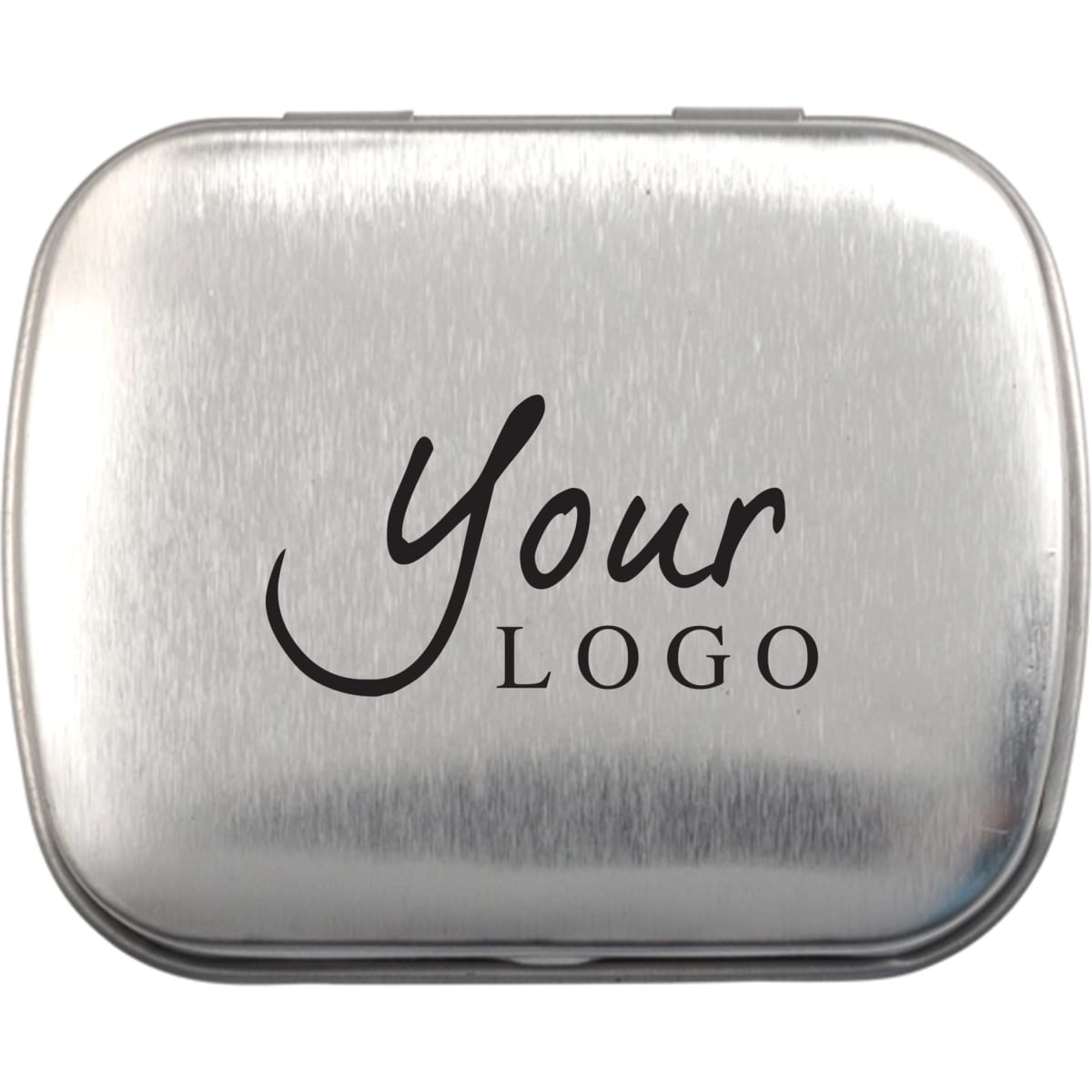 Tin case with mints