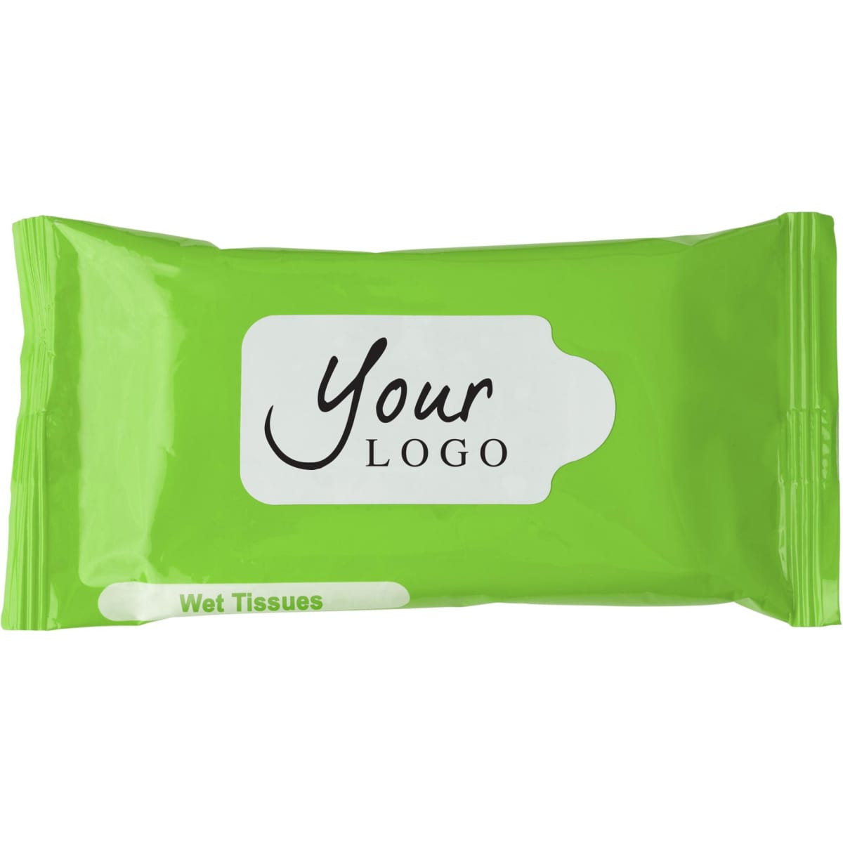 Plastic bag with 10 wet tissues