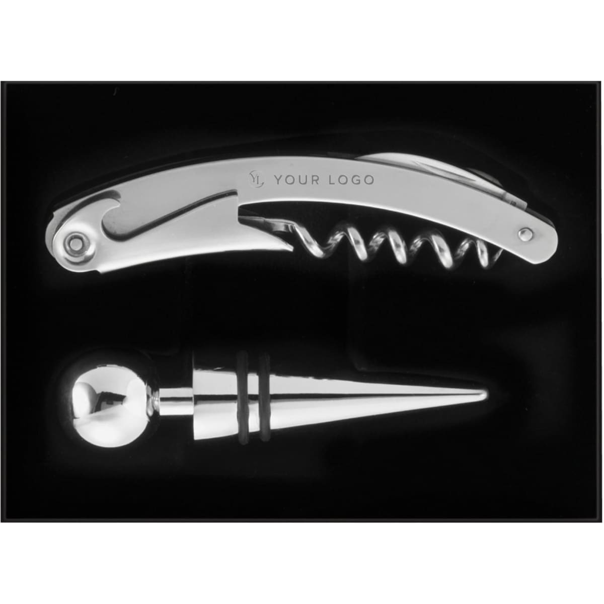 Stainless steel wine gift set