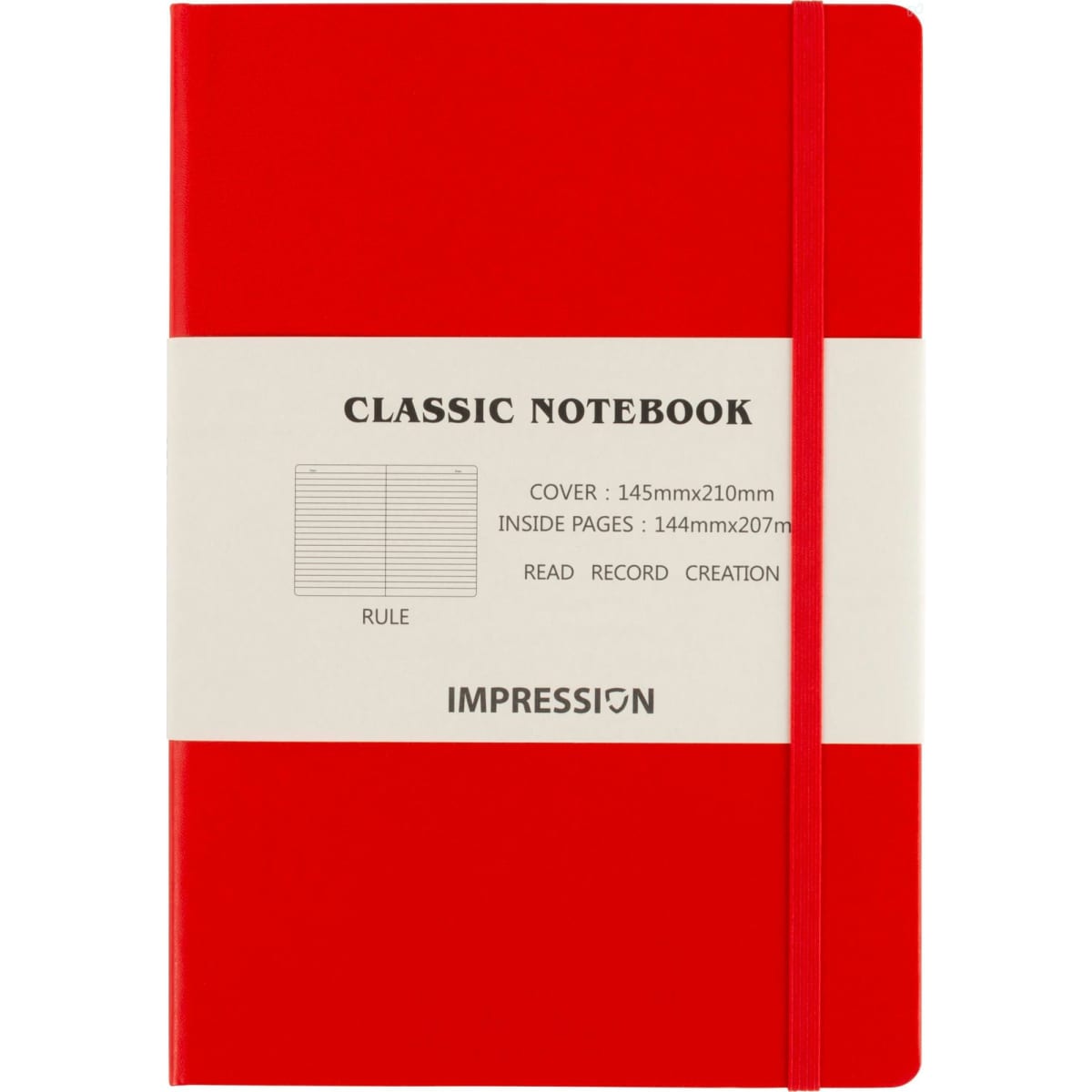 Cardboard notebook
