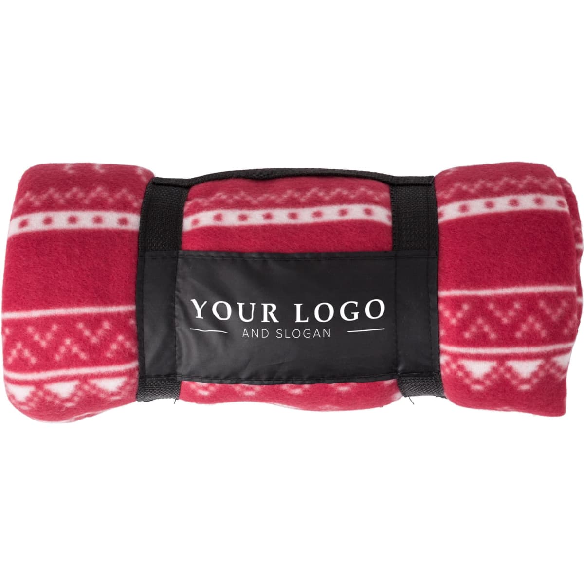 Polar fleece reindeer blanket (180 gr/m2)
