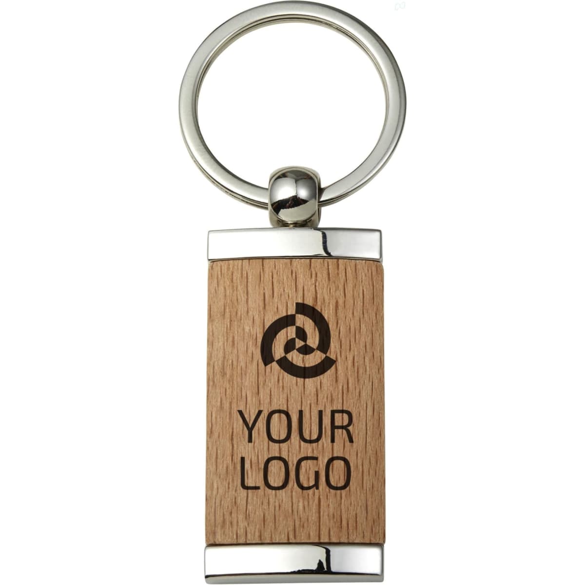 Metal and wooden key holder