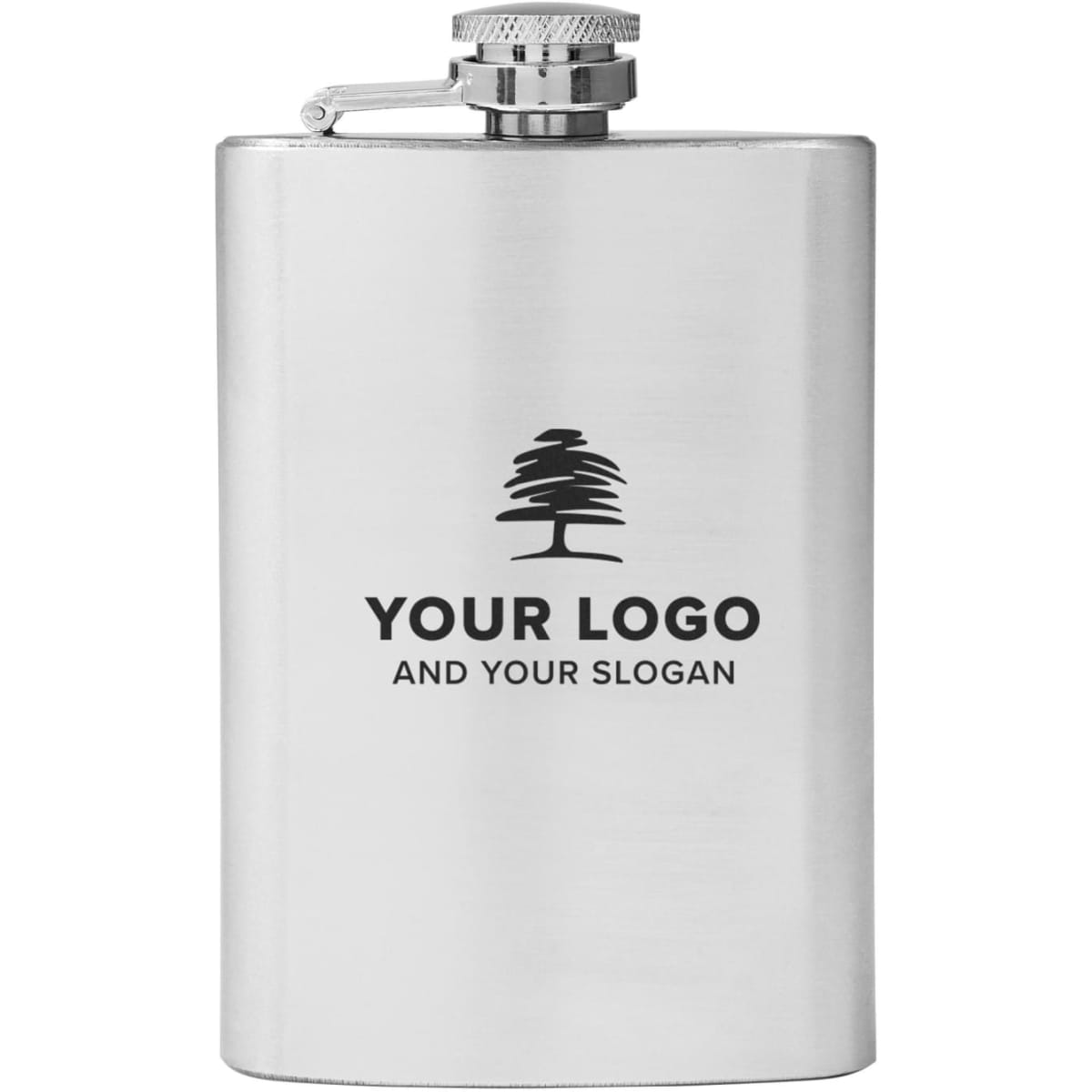 Stainless steel hip flask