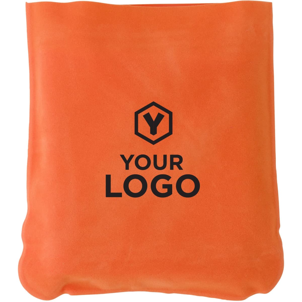 Velour travel cushion