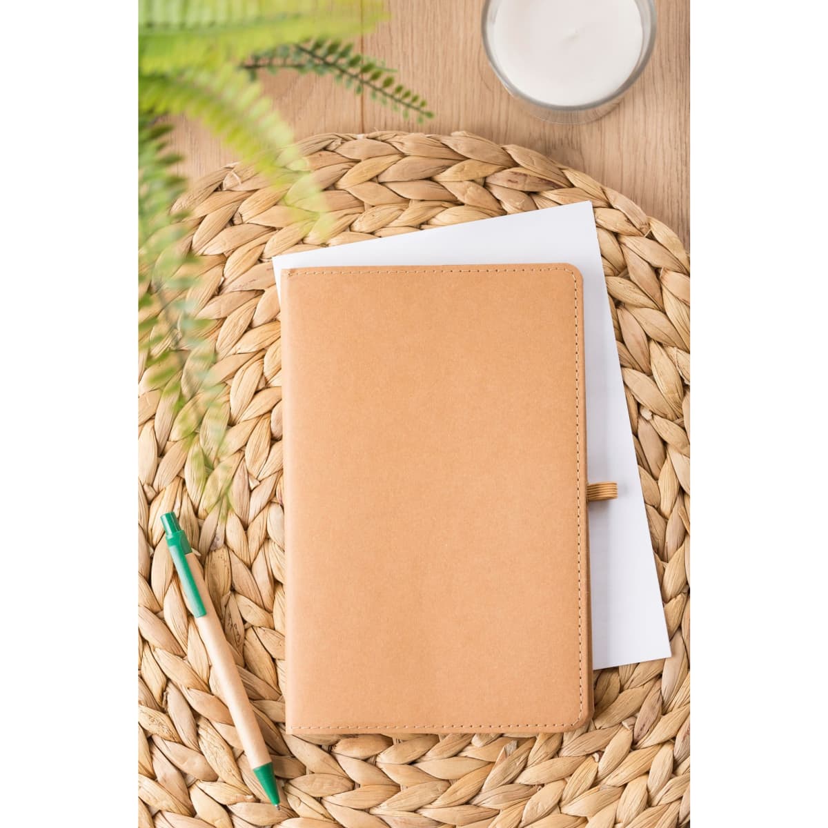 Washed kraft paper notebook Johanna