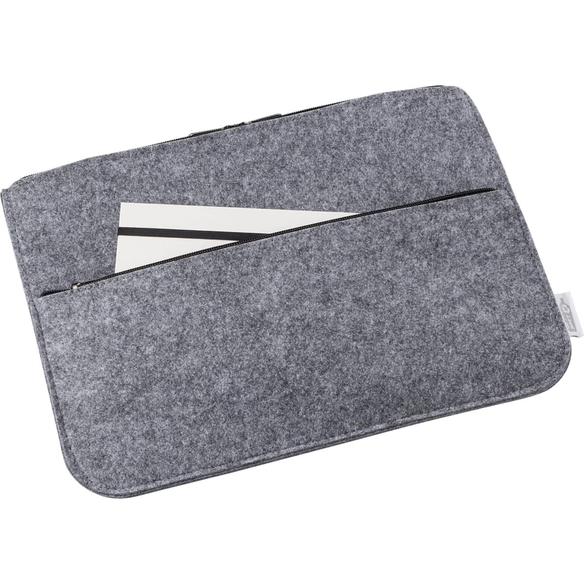 RPET felt laptop pouch Emilia