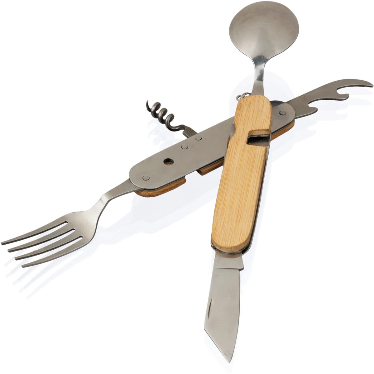 Bamboo multifunctional cutlery set Ainsley