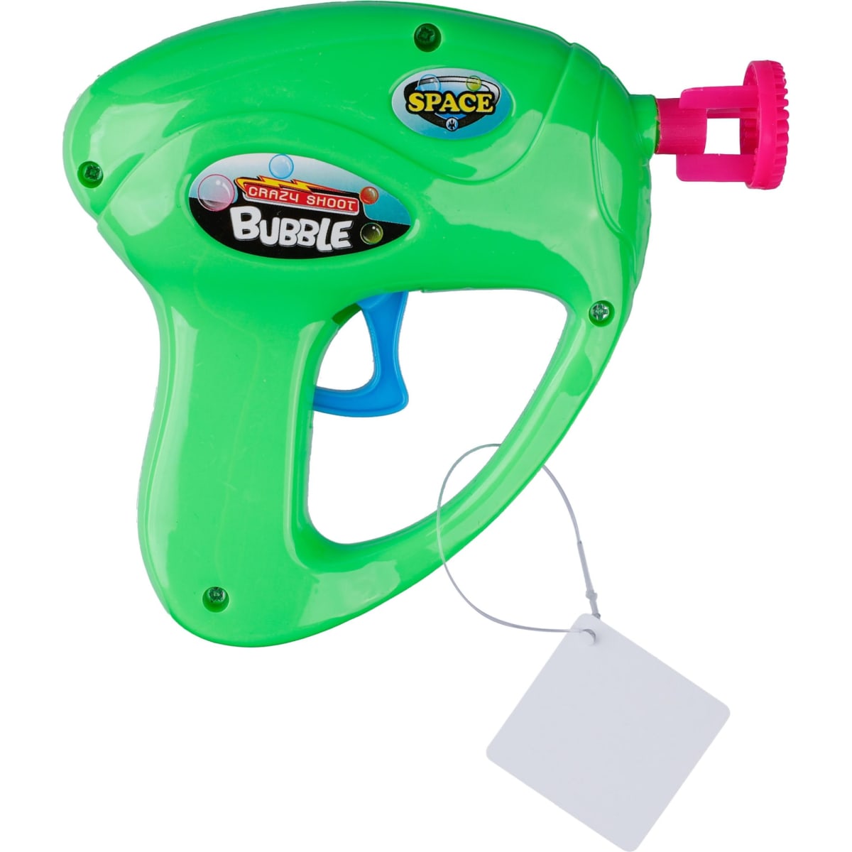 Plastic bubble gun