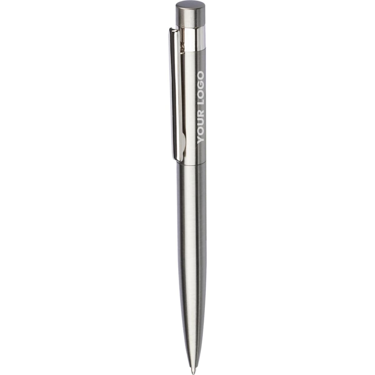 Recycled stainless steel twist ballpen Hannelore