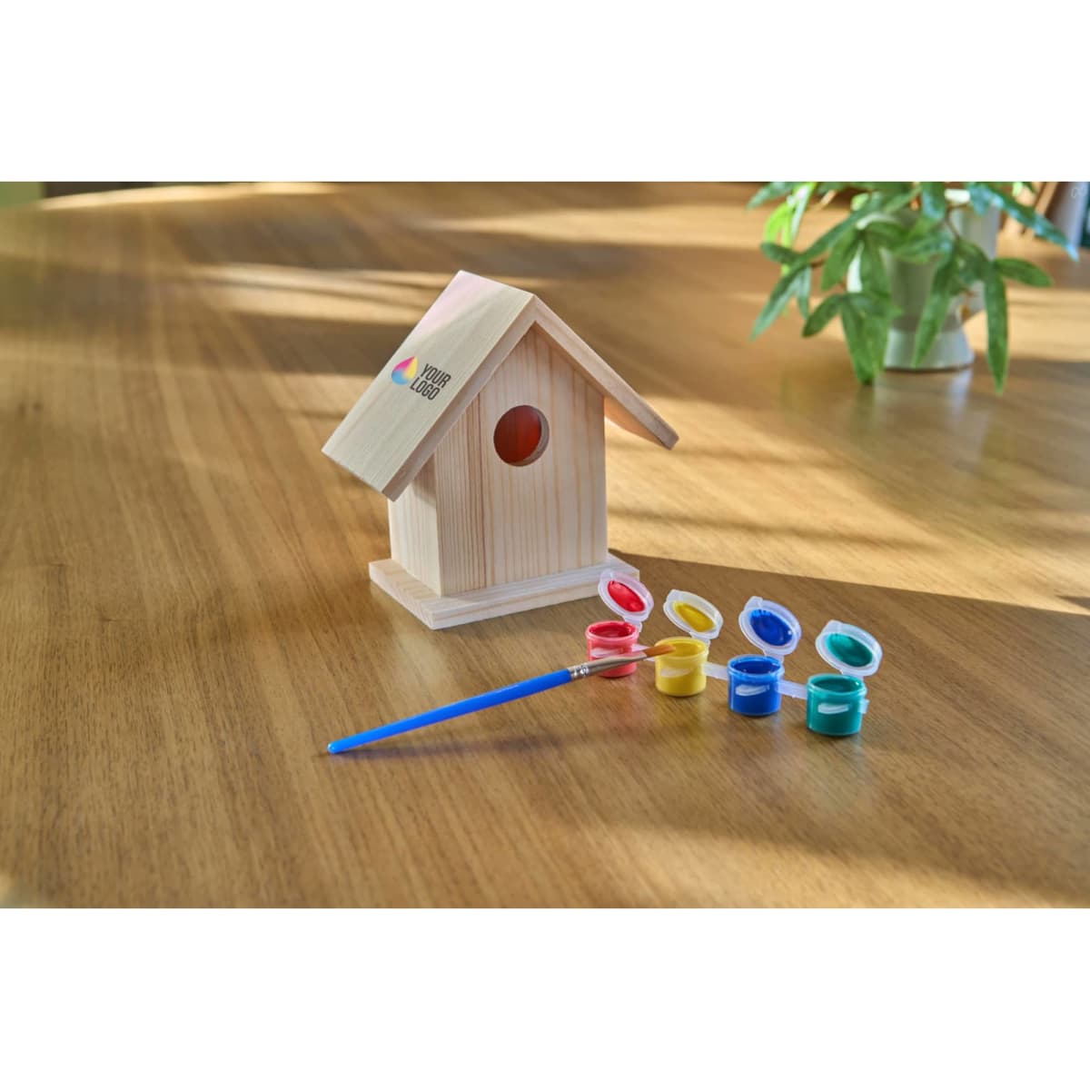 Wooden birdhouse kit