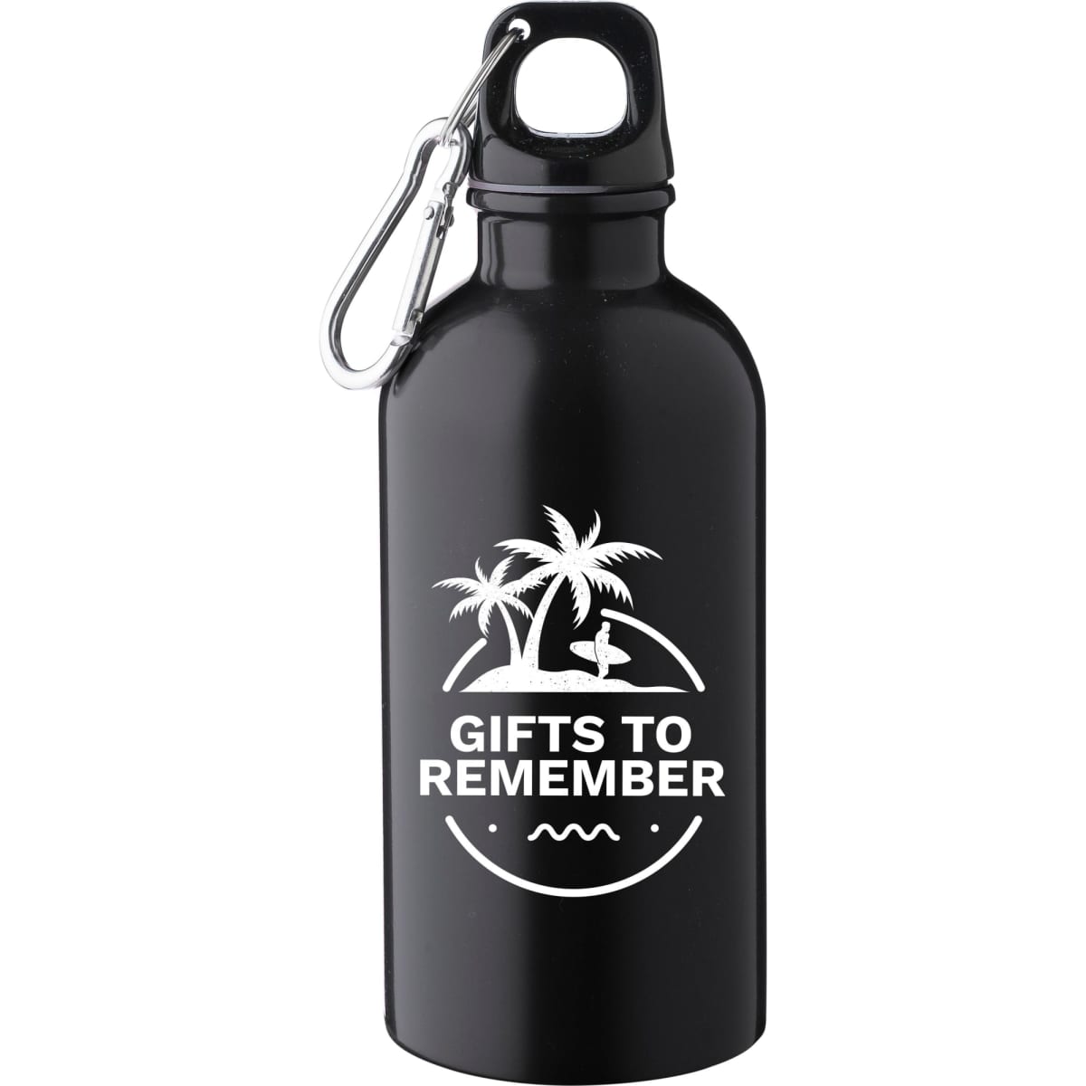 Recycled stainless steel single walled bottle (400 ml) Sable