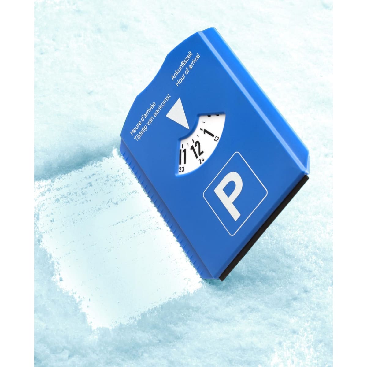 Plastic 2-in-1 parking disc