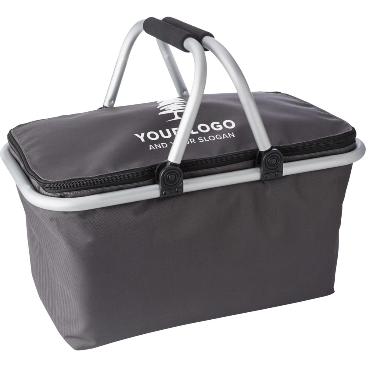 Polyester (320-330 gr/m²) shopping basket.