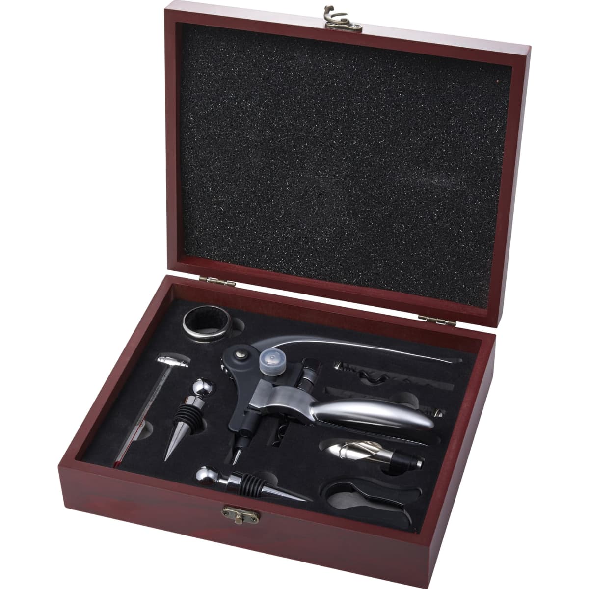 Wooden wine gift set