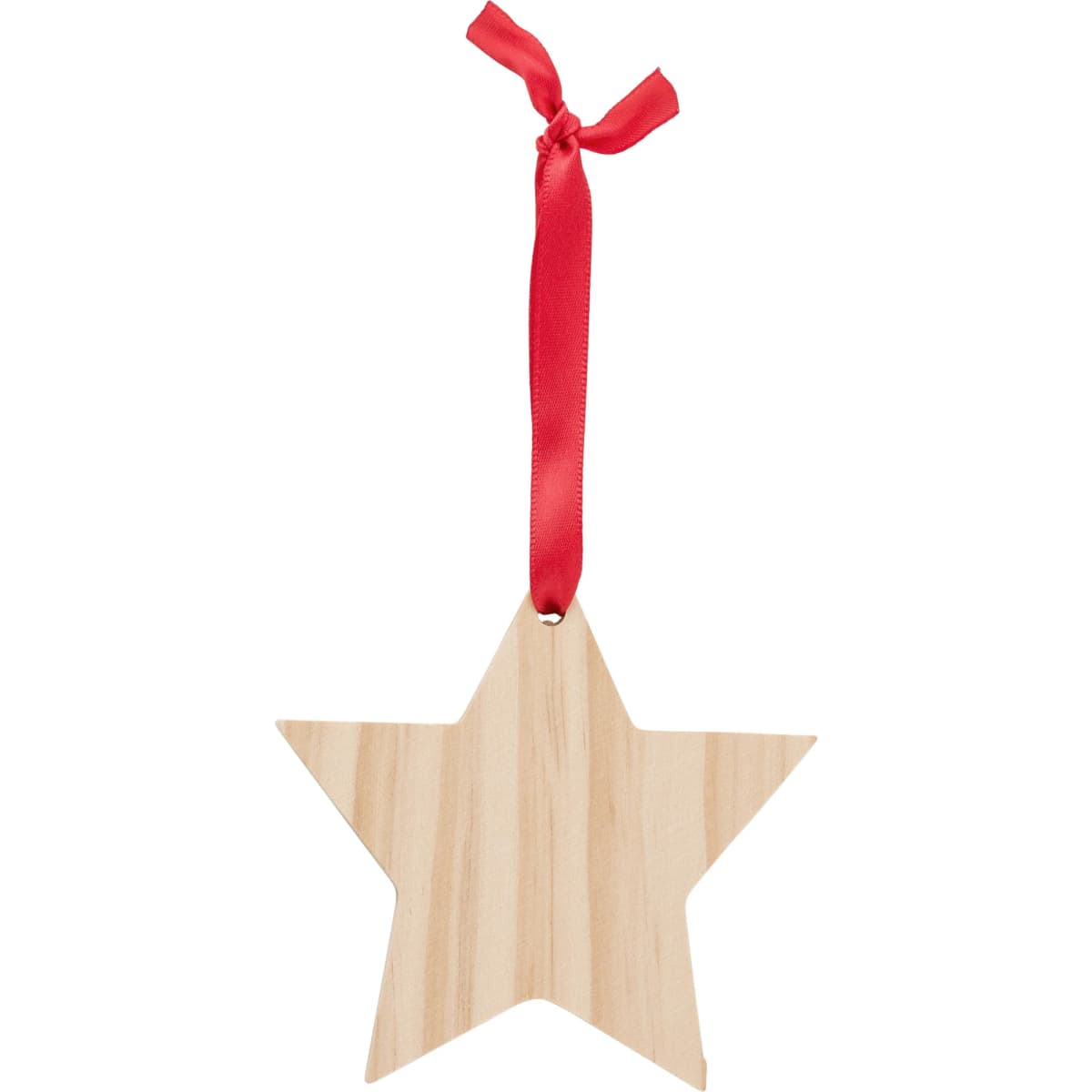 Wooden Christmas ornament Star